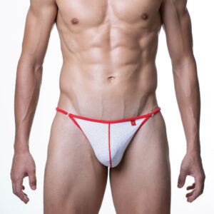 G-String Bikini Mesh - GS1809 Red